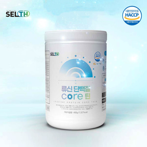 SELTH 셀스 류신 단백질 CORE틴 대용량 400g/ HACCP인증 유청단백 산양유 근육 단백질보충제 WPH 프로틴