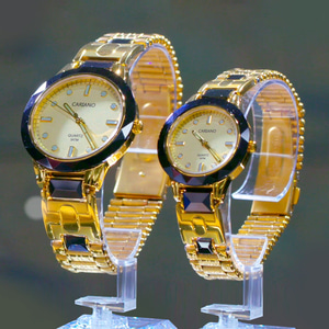 카리아노 세라믹 야광시계/ 금장시계 18K 메탈시계 남성 여성시계 커플 손목시계